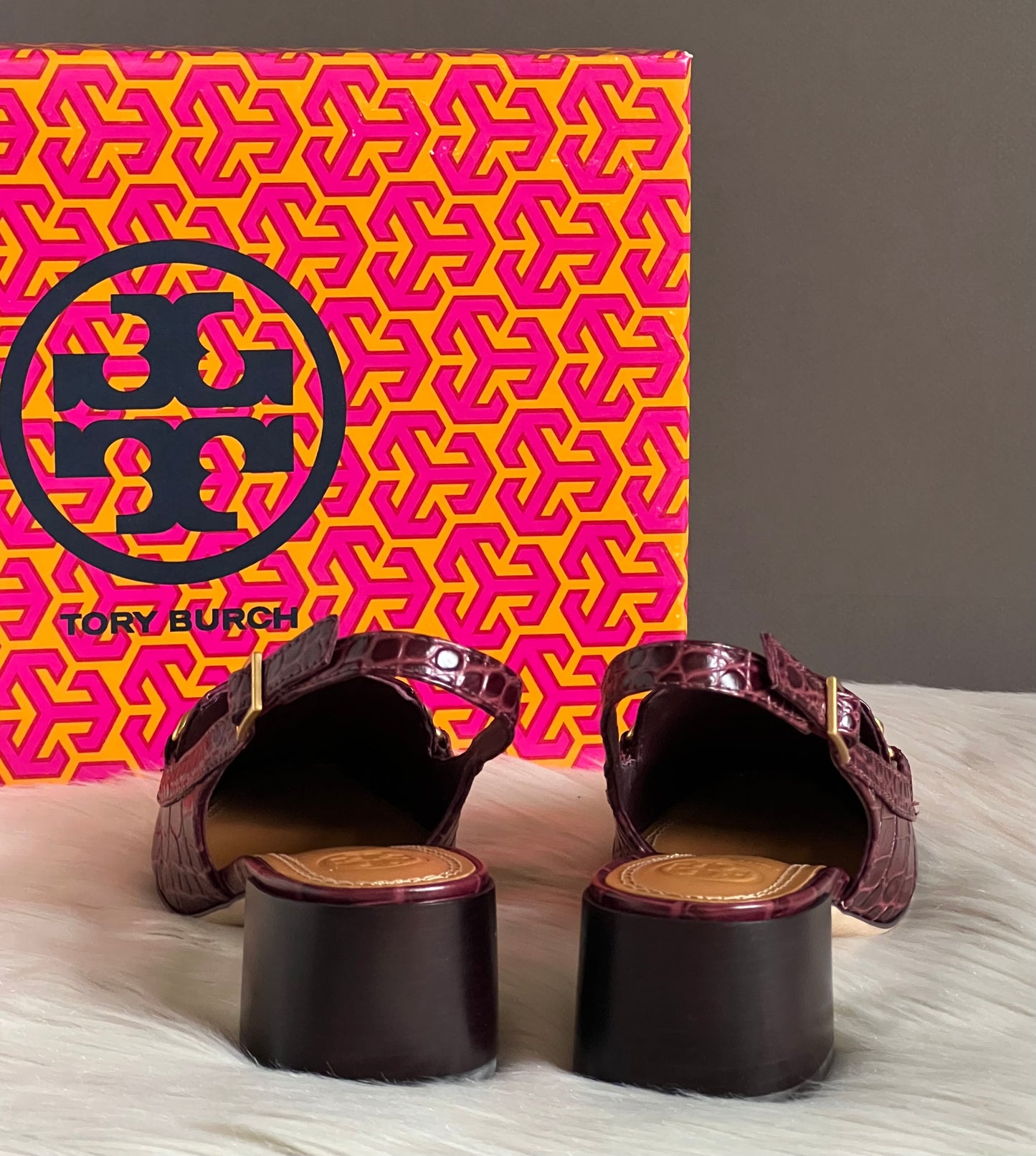 Tory Burch Mini Benton Charm Slingback Loafer