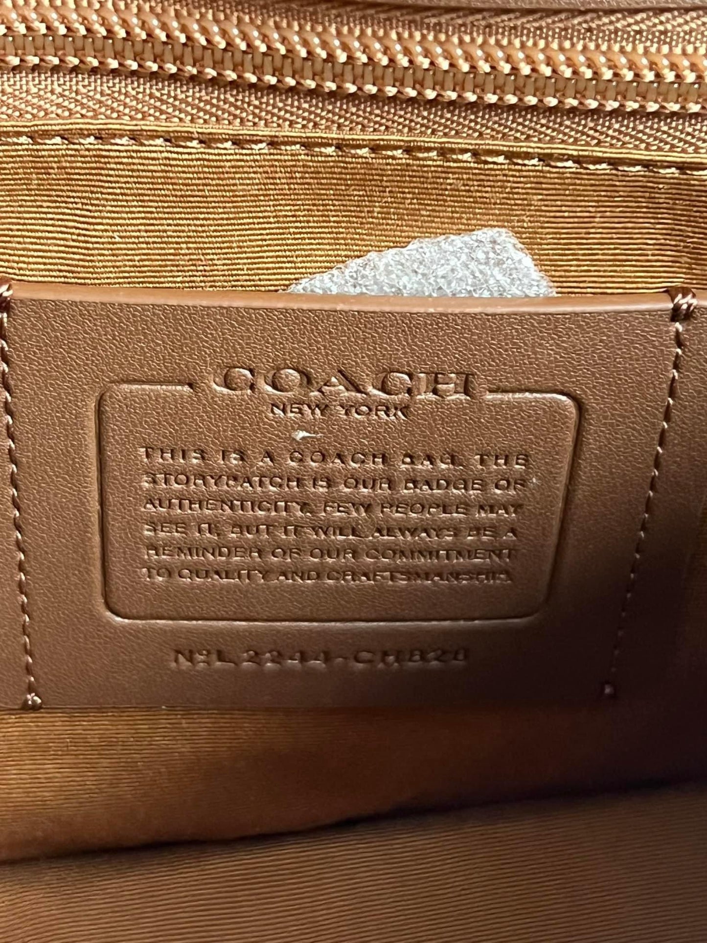 Coach Turner Flap Crossbody in Signature Chambray
