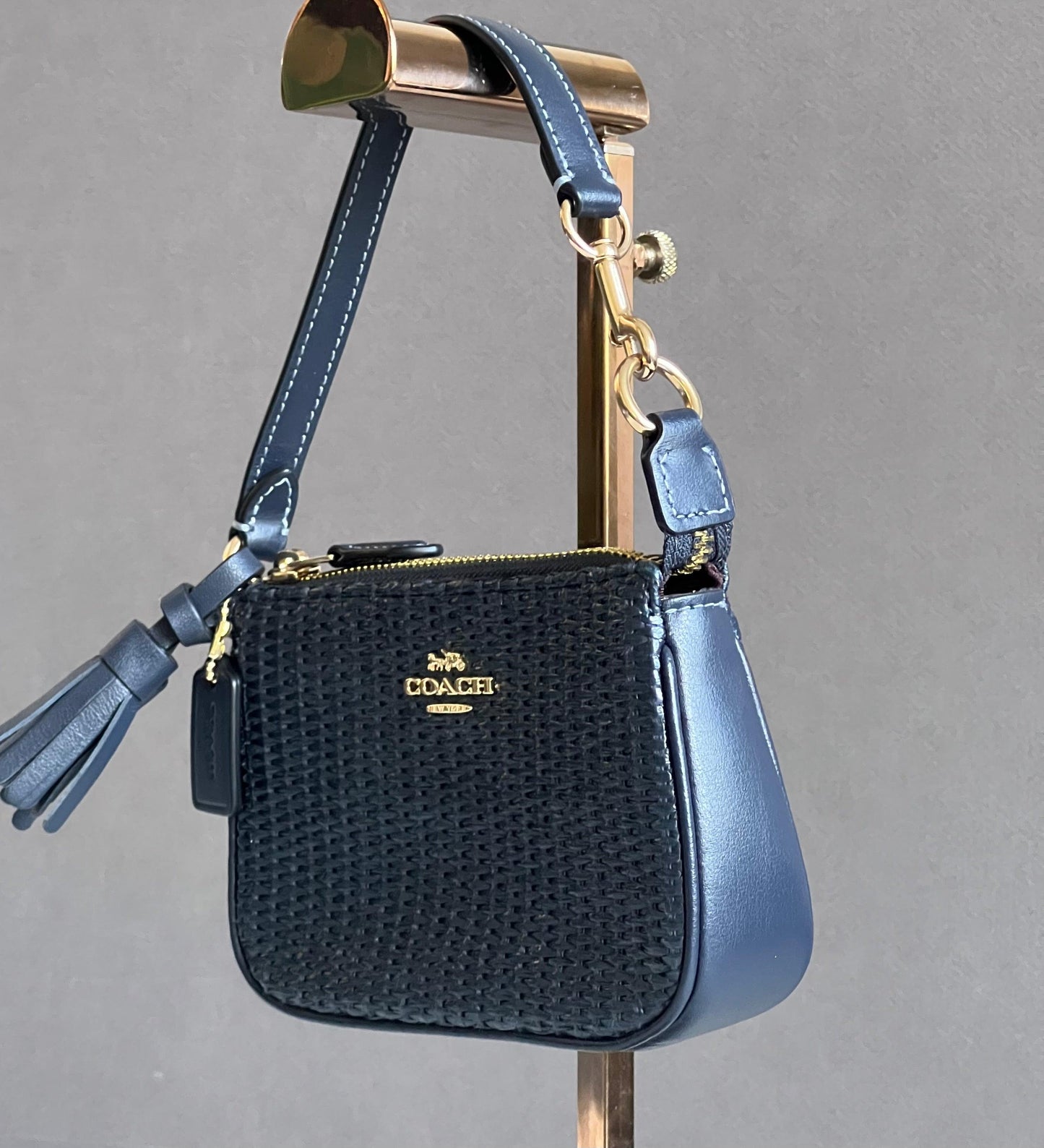 Coach Nolita 15 in Straw