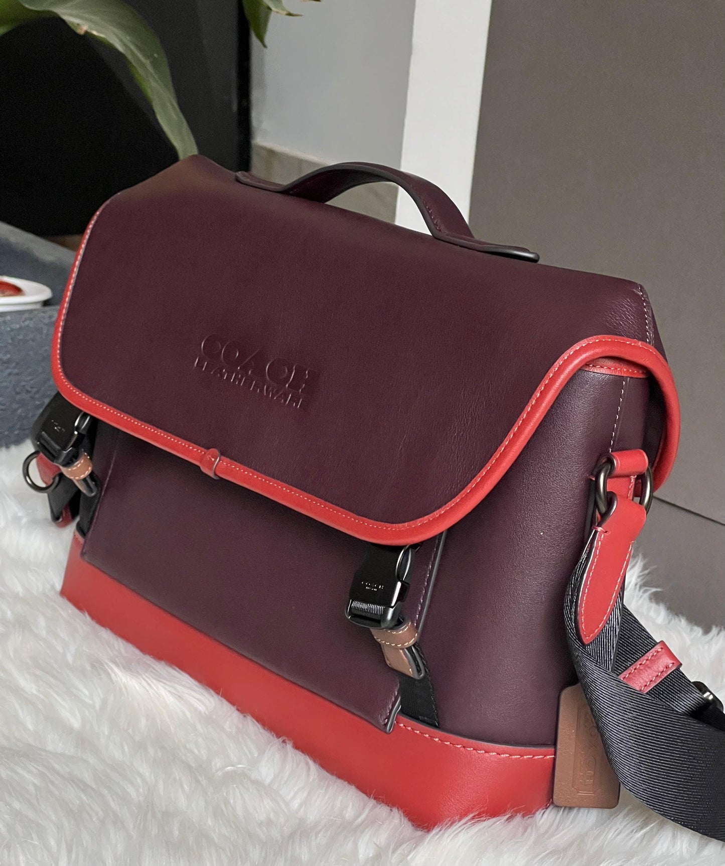 Coach League Bike Bag in Colorblock