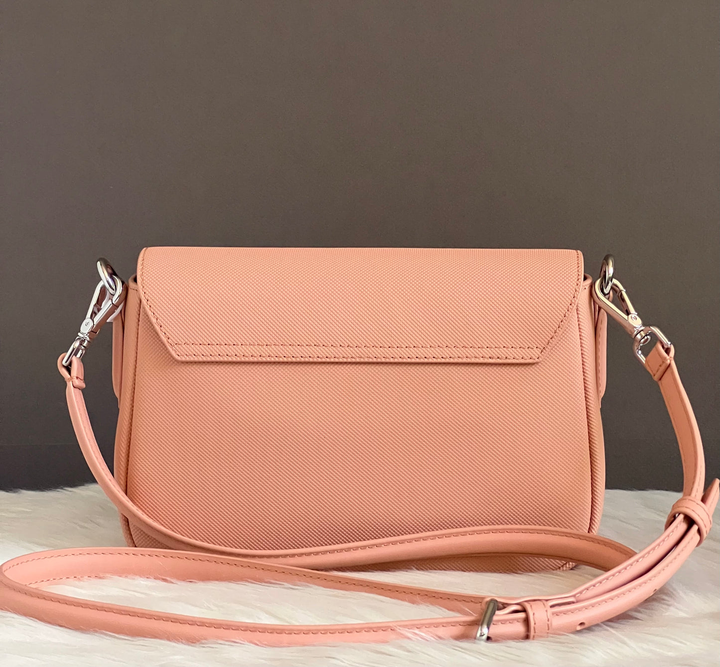 Lacoste Women's Flap Close Shoulder Bag