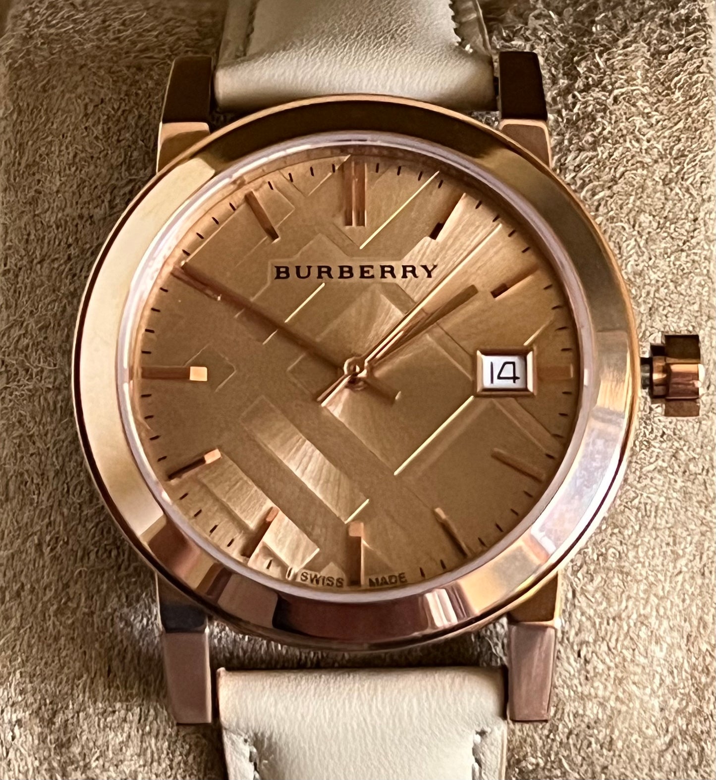 Burberry Women’s The City Rose Gold-Tone
