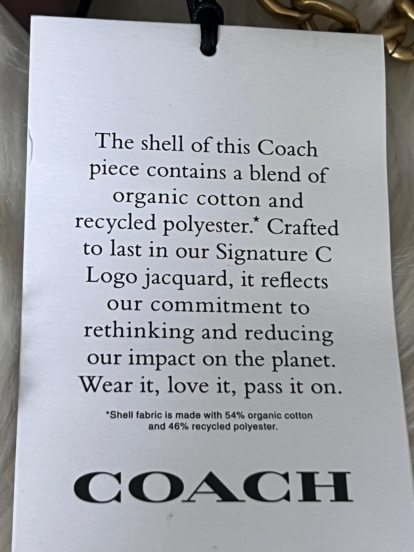Coach Small Camera Bag in Signature Jacquard with Quilting