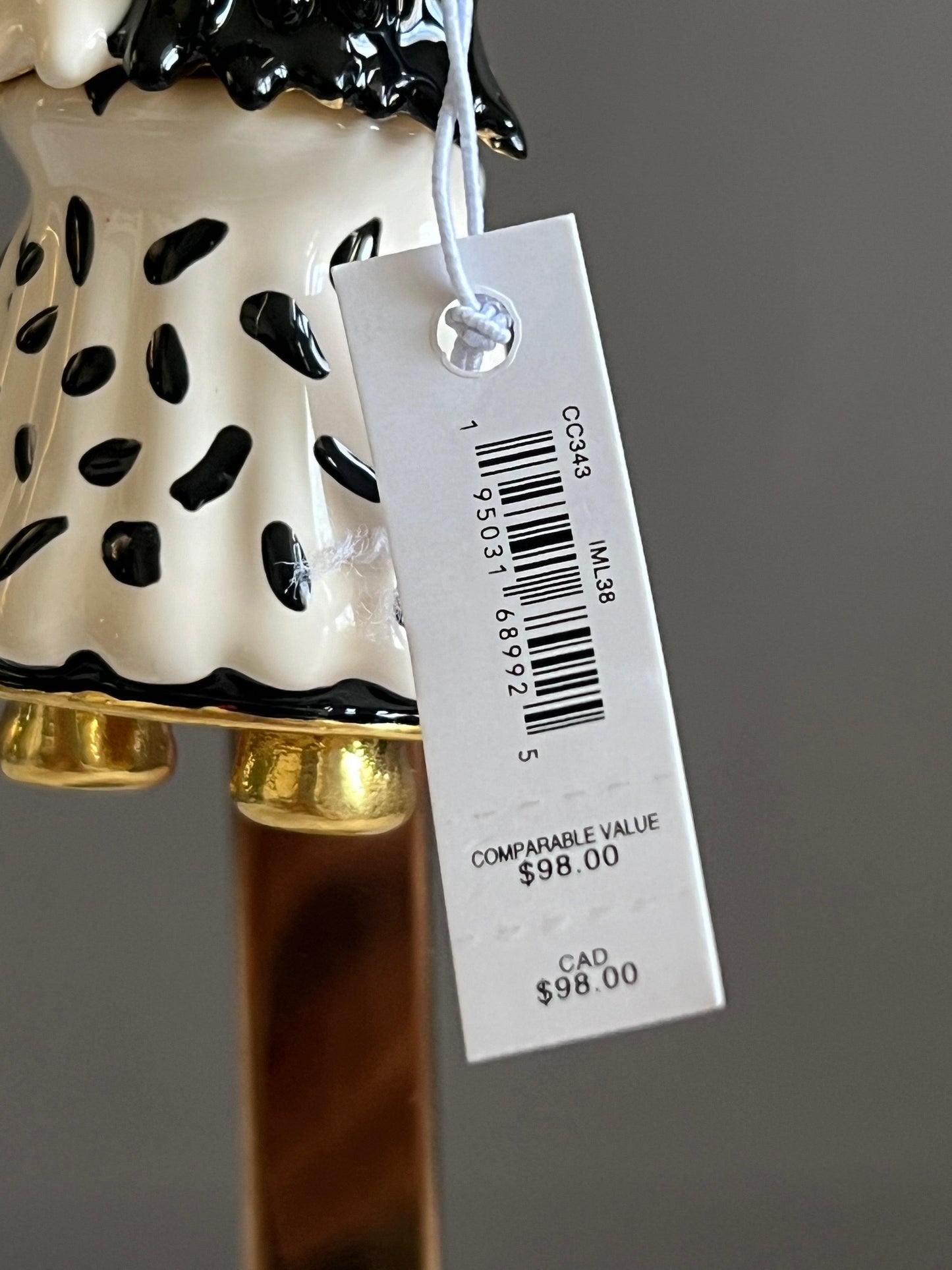 Disney X Coach Cruella Bear Bag Charm