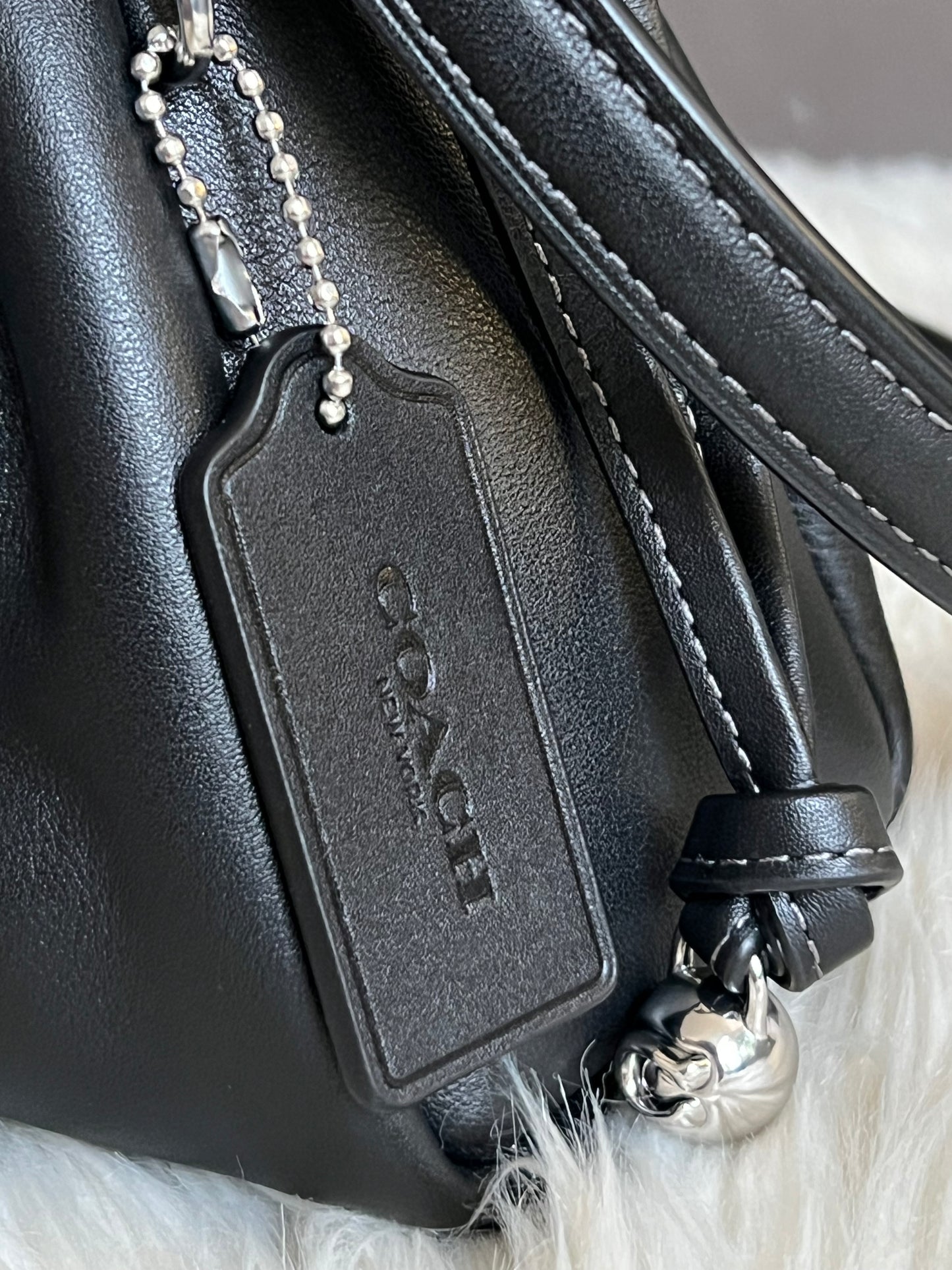 Coach Faye Shoulder Bag with Ruching