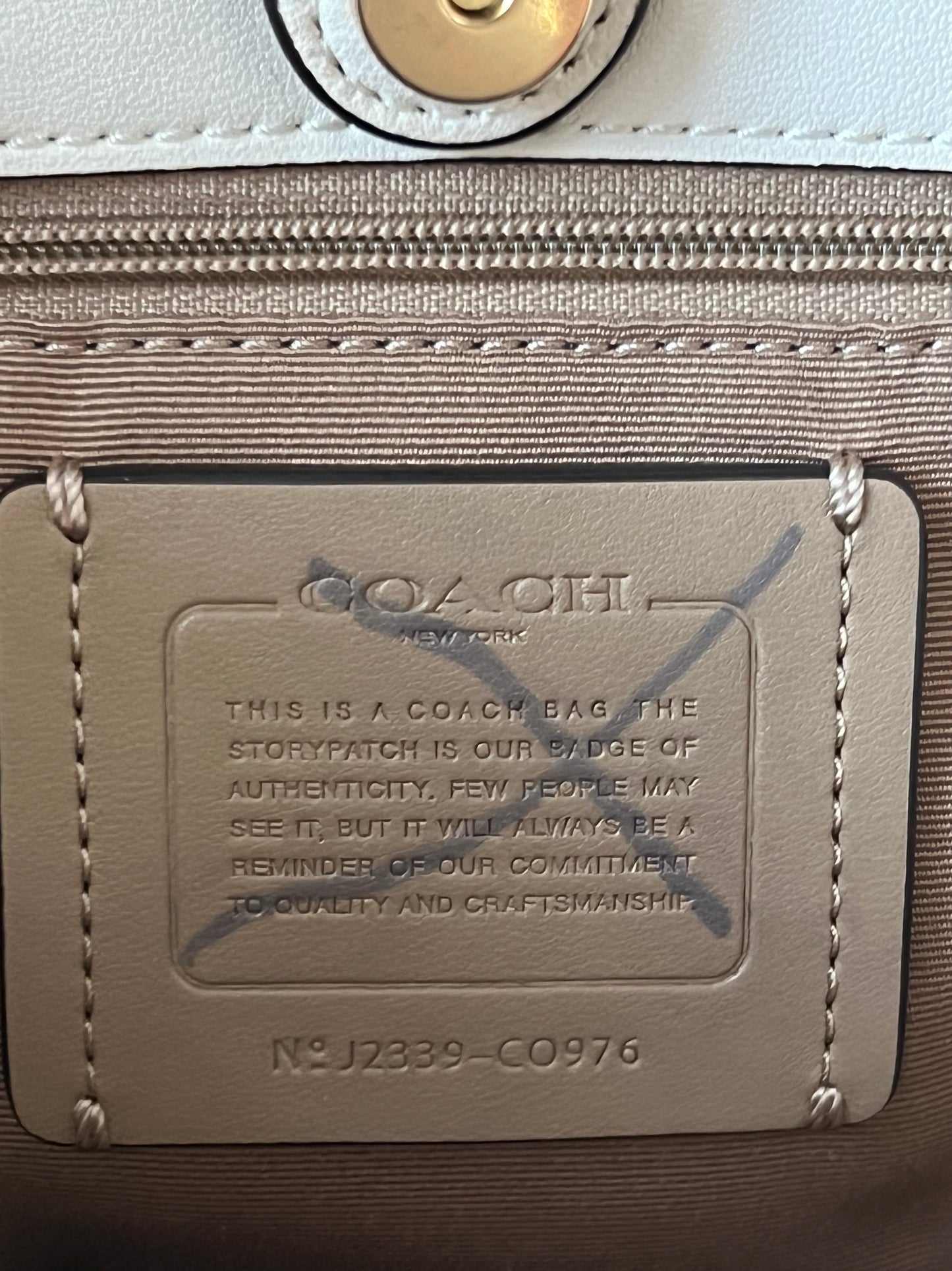 Coach Dempsey Carryall Bag - “AS IS”