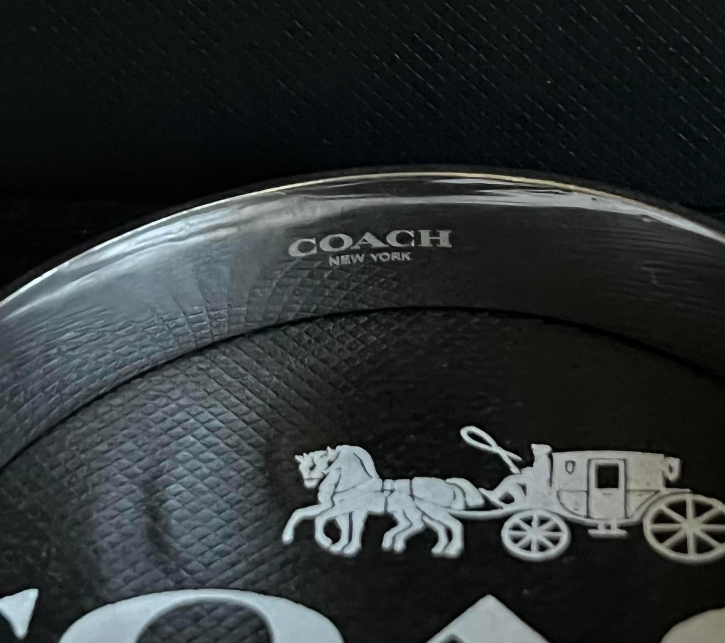 Coach Signature Bangle