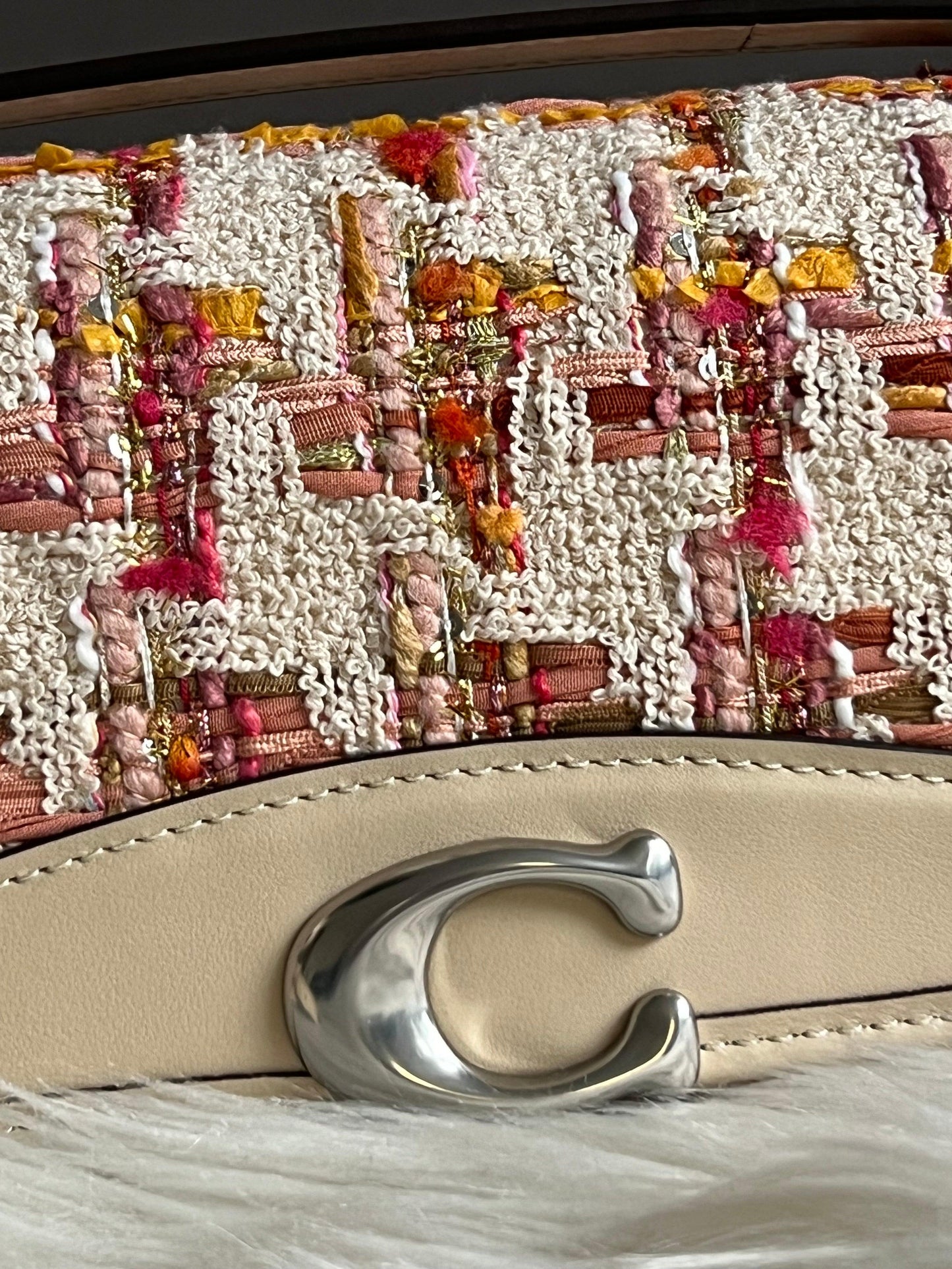 Coach Bandit Crossbody Bag in Tweed