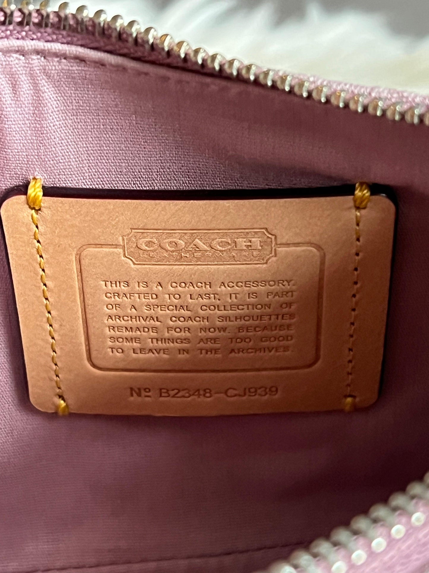 Coach Swinger 20 in Signature Denim