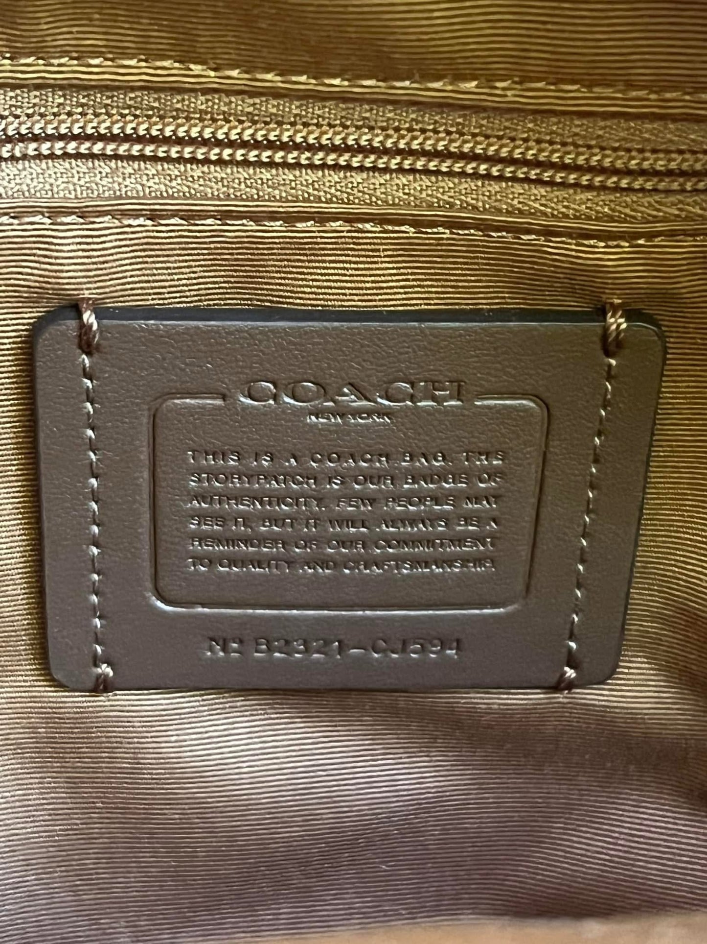 Coach Mini Court Backpack in Signature Canvas