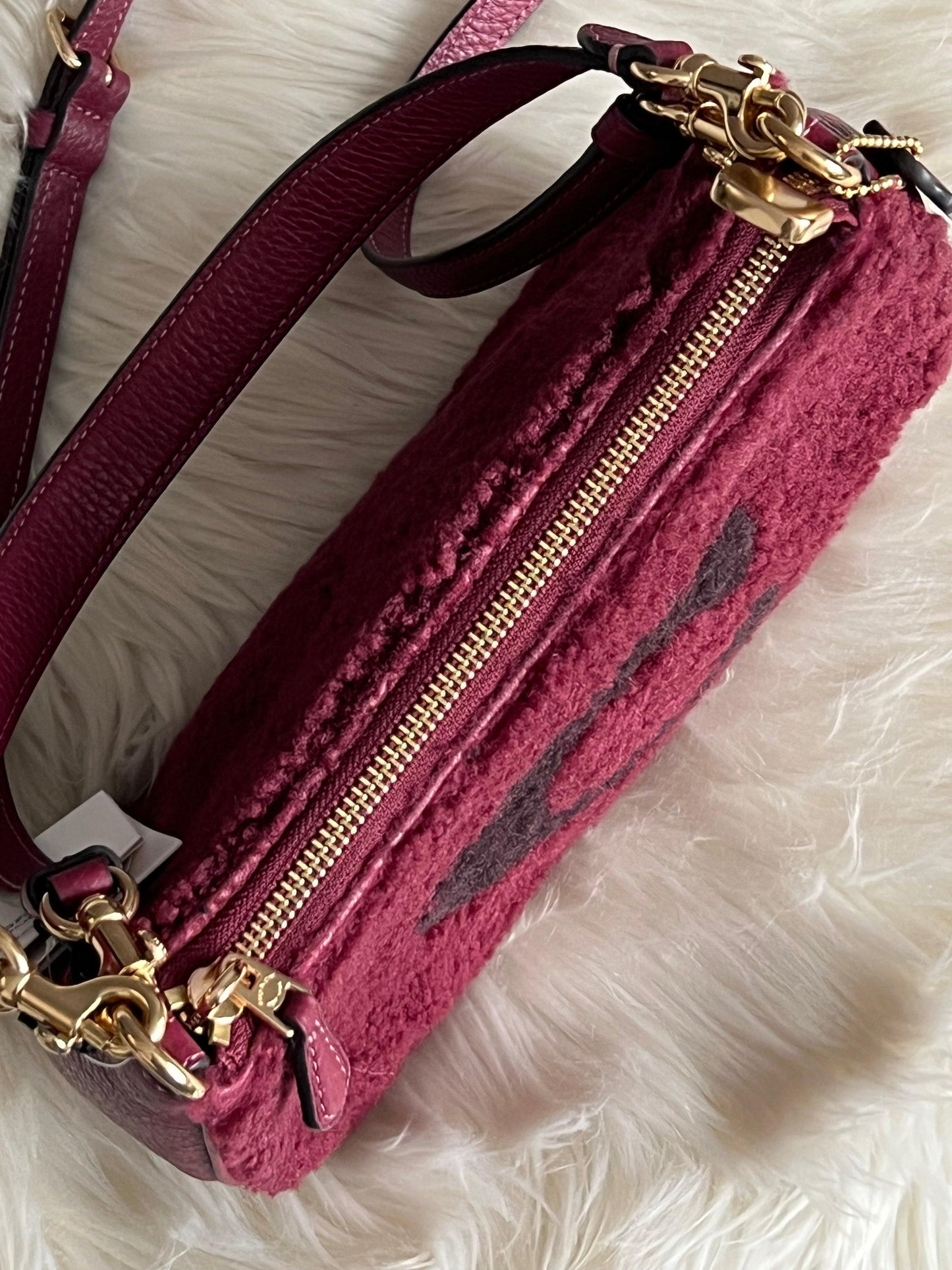Coach Teri Shoulder Bag with Coach Motif