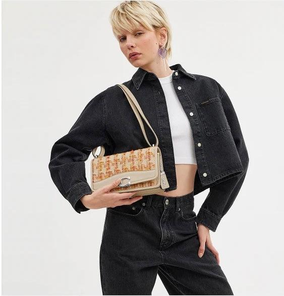 Coach Bandit Crossbody Bag in Tweed