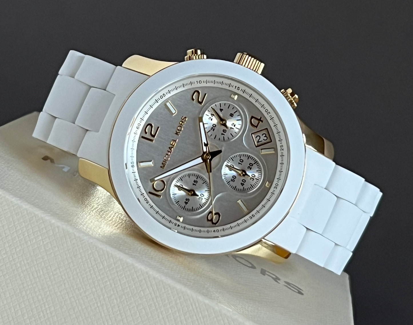 Michael Kors Women’s Two-Tone Chronograph Watch