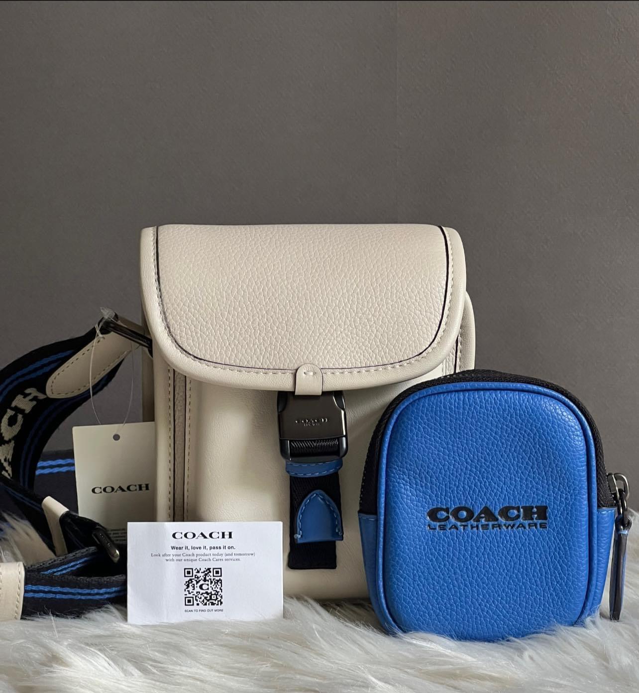 Coach Charter North/South Crossbody With Hybrid Pouch In Colorblock