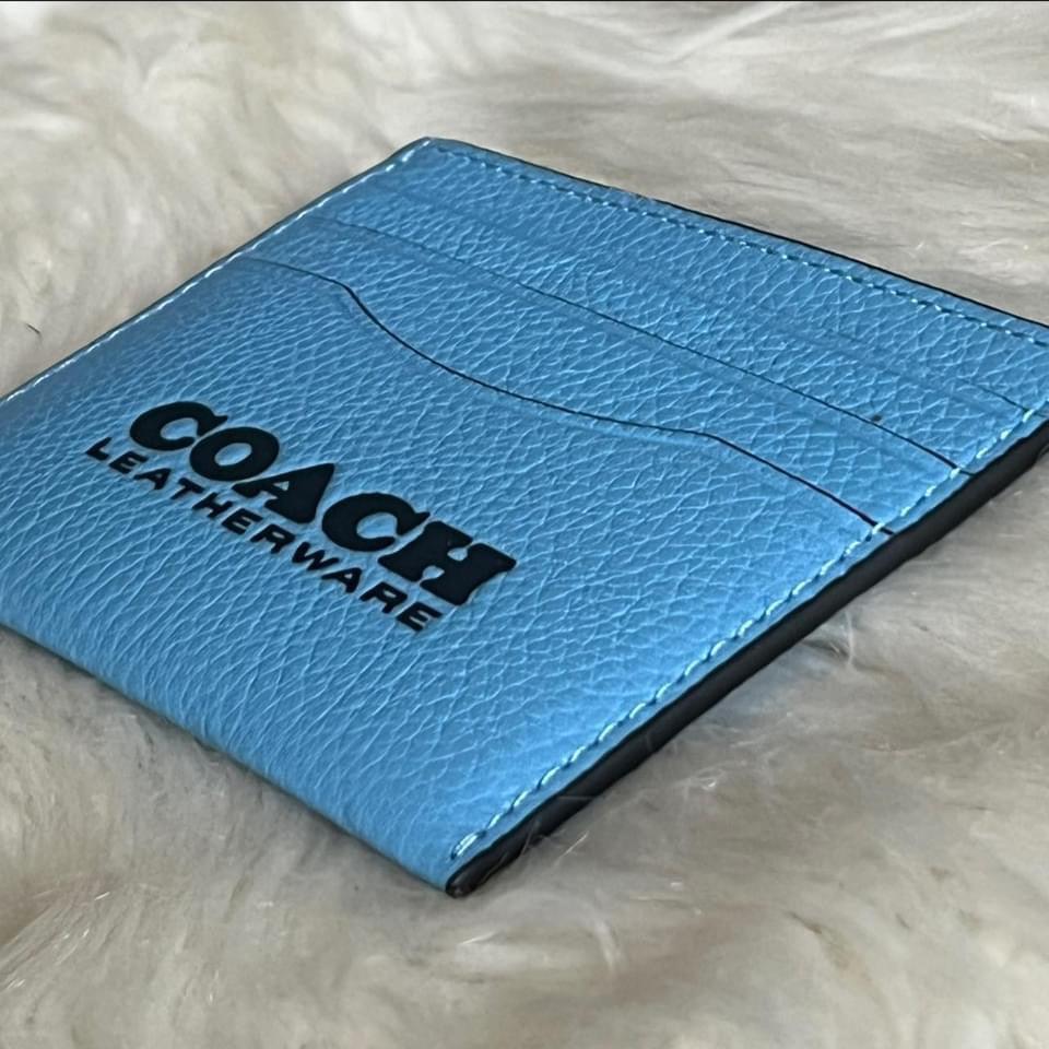 Coach Flat Card Case Leatherware