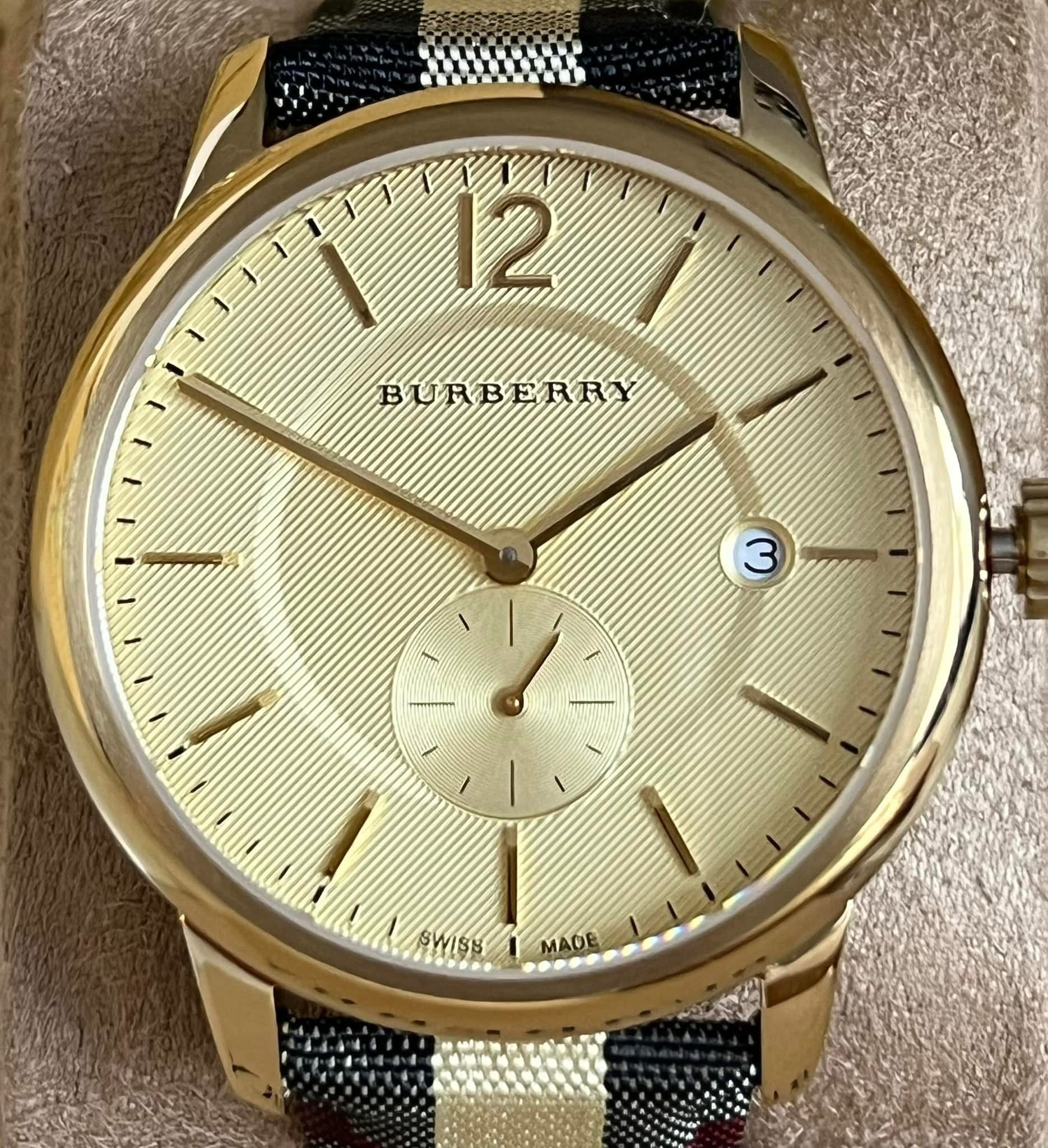 Burberry The Classic Horseferry Check Watch – Club de Mode