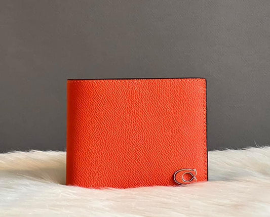Coach Men’s 3-in-1 Wallet with Signature Canvas Interior