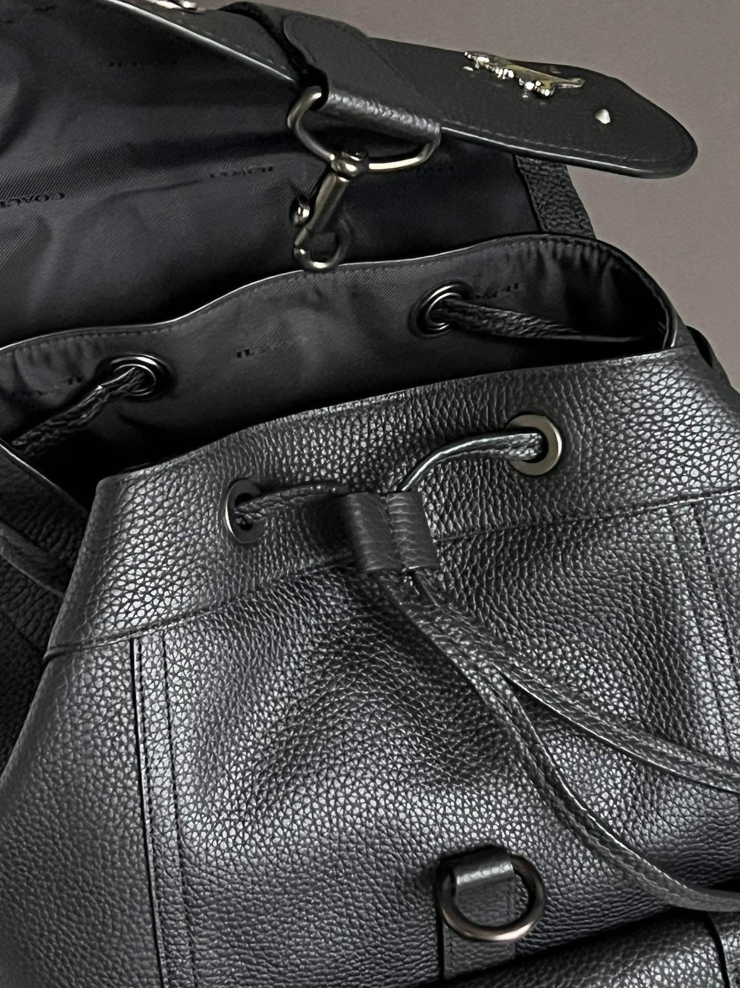 Coach Bleecker Backpack with Charms