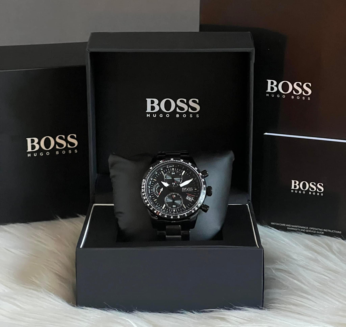 Hugo Boss Men’s Pilot Edition Chrono Quartz Watch