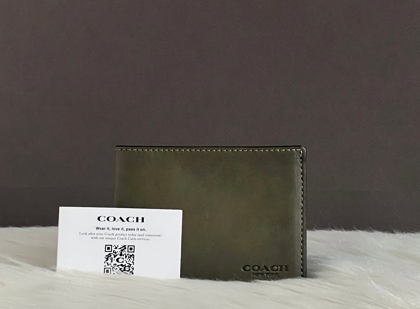 Coach Slim Billfold Wallet