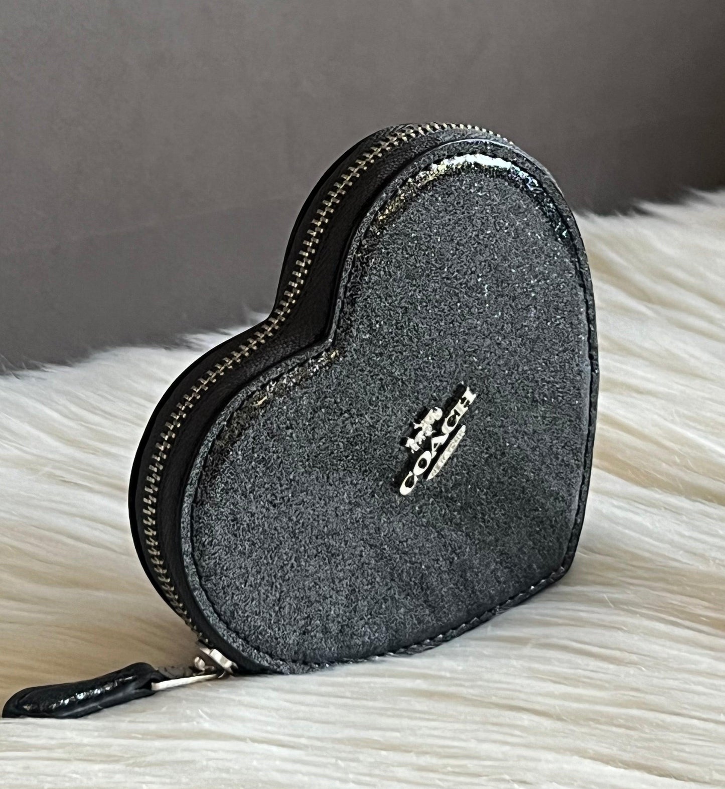 Coach Heart Coin Case