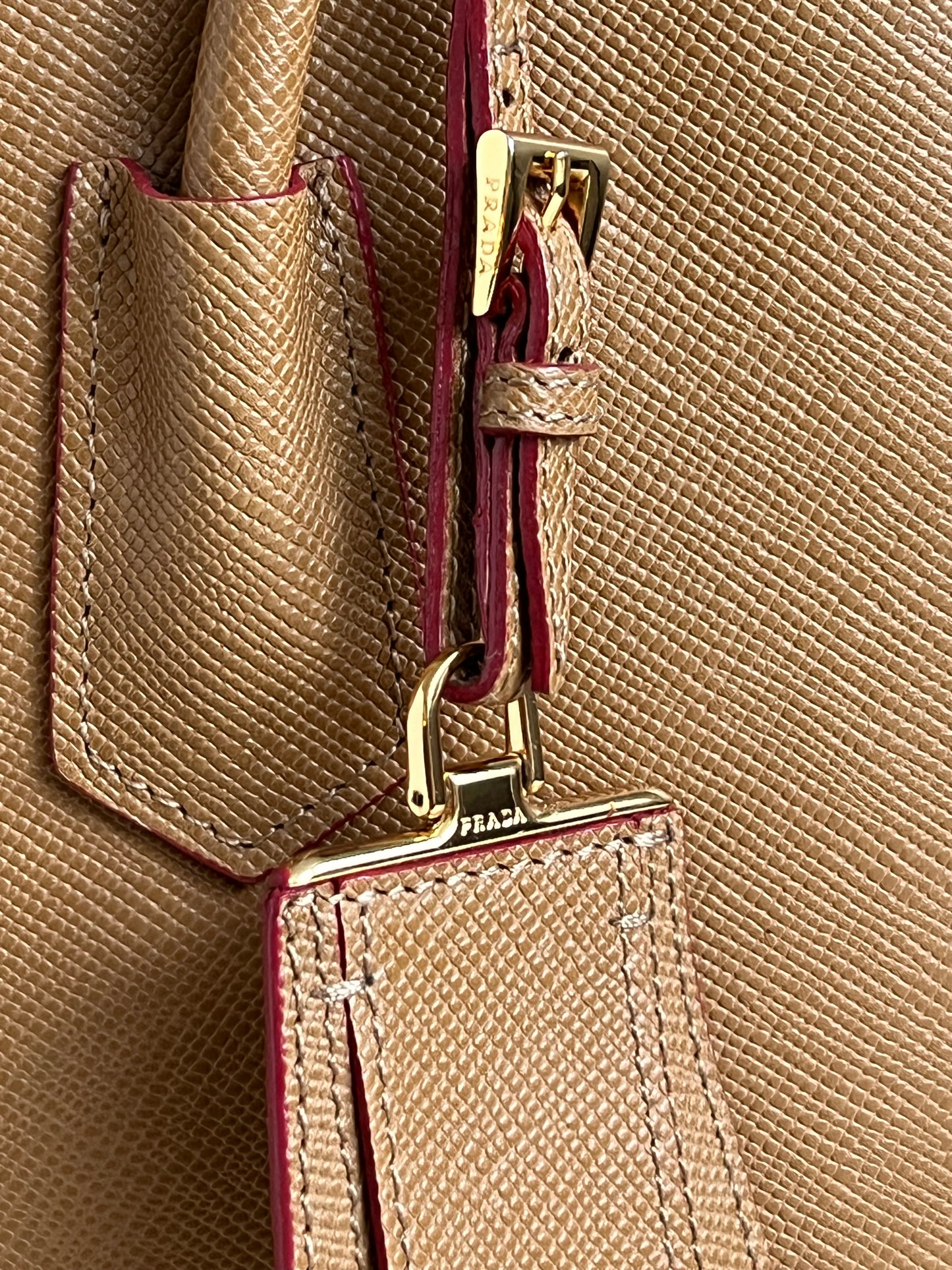 Prada Large Saffiano Double Bag