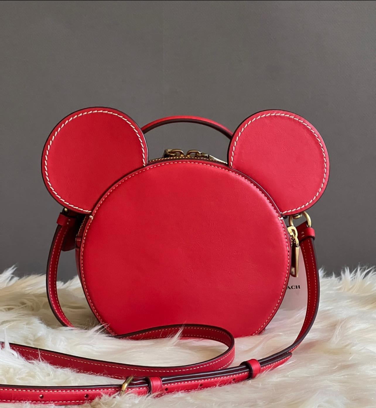 Disney X Coach Mickey Mouse Ear Bag