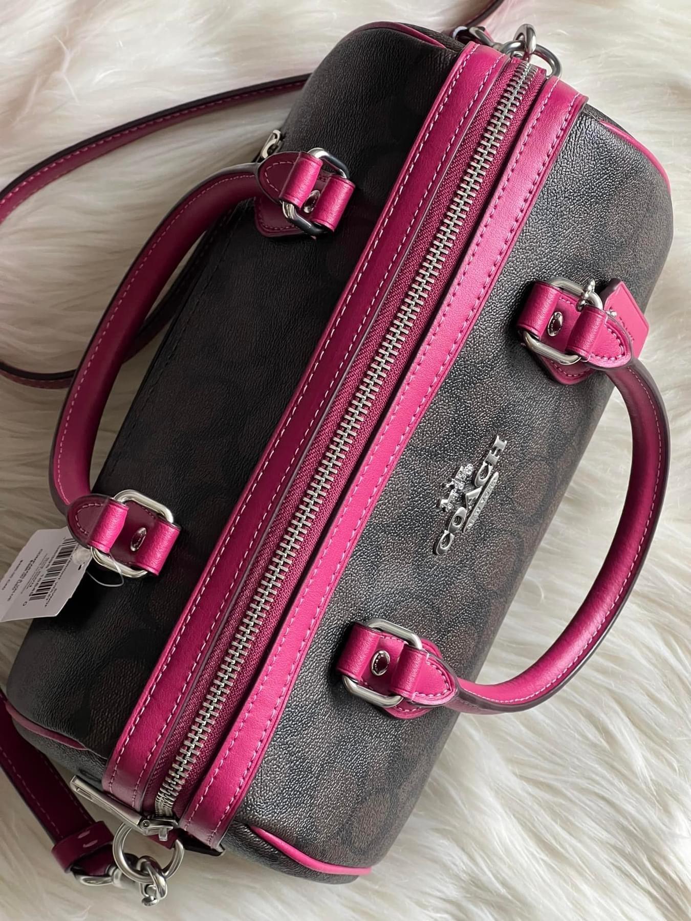 Coach Rowan Satchel in Signature Canvas