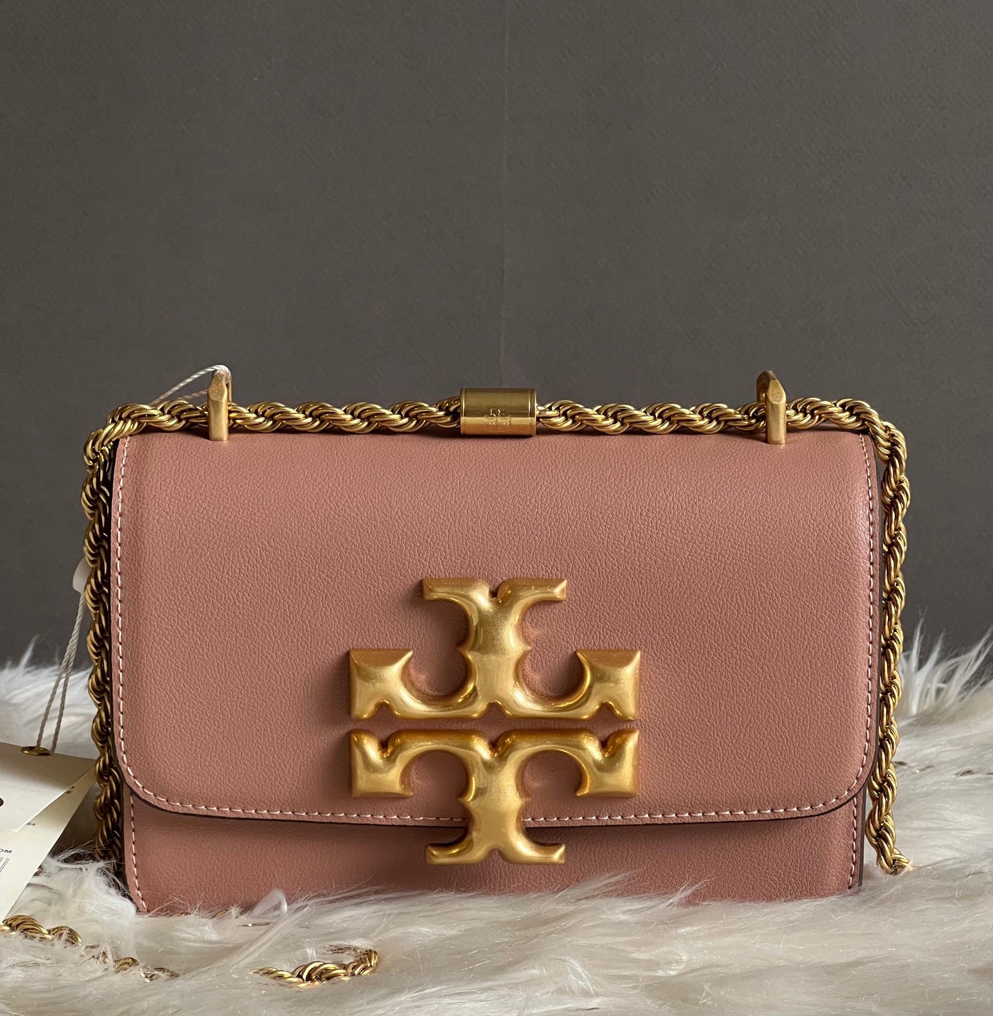 Tory Burch Eleanor Textured Small Convertible Shoulder Bag