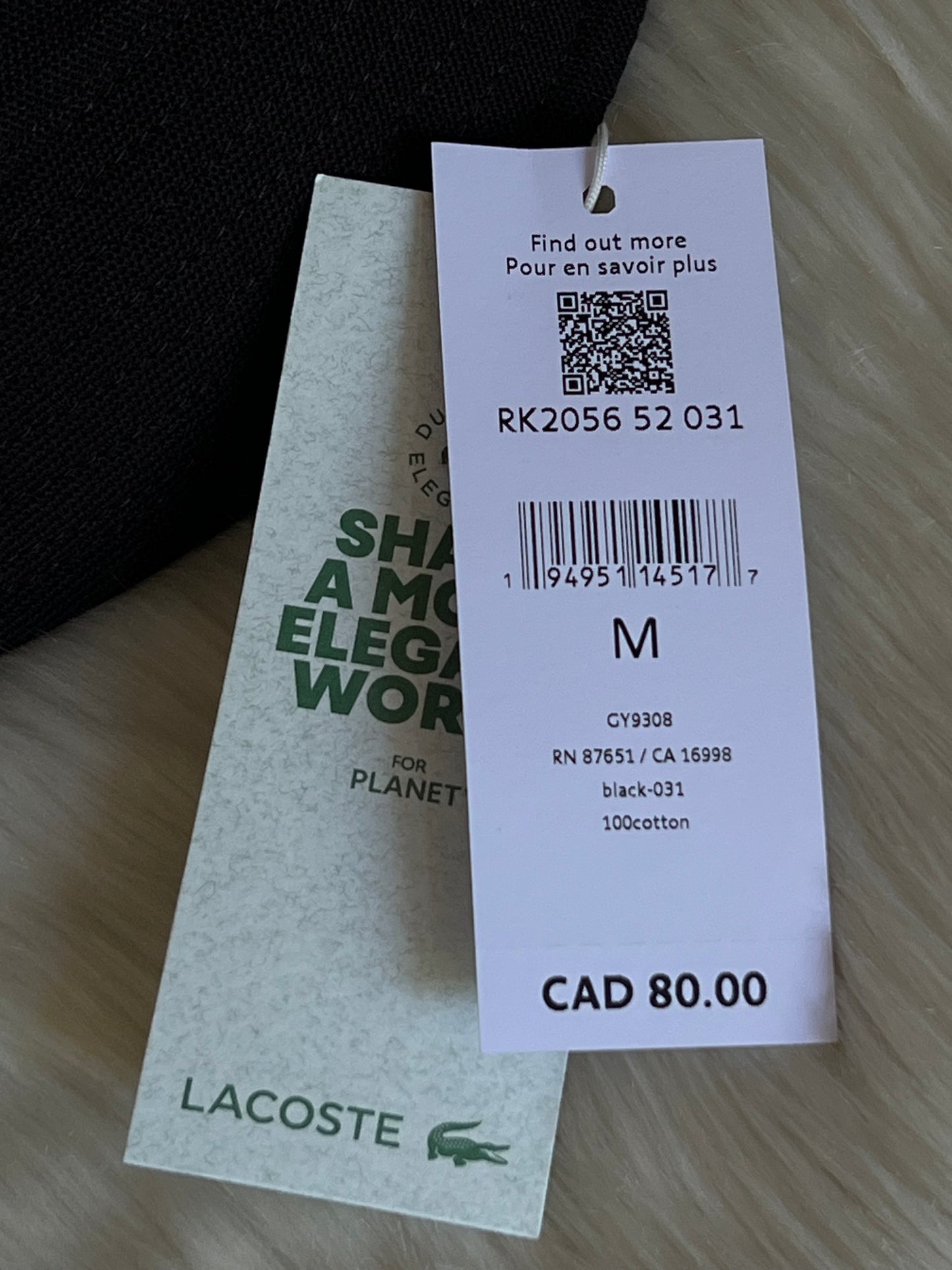 Lacoste Unisex Piqué Bucket Hat