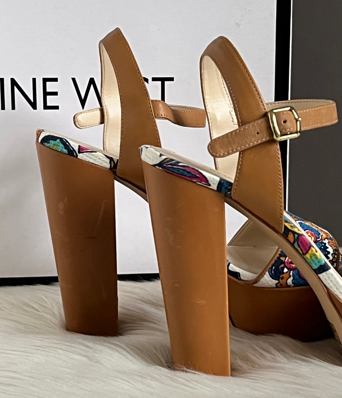 Nine West Carnation Platform Sandal