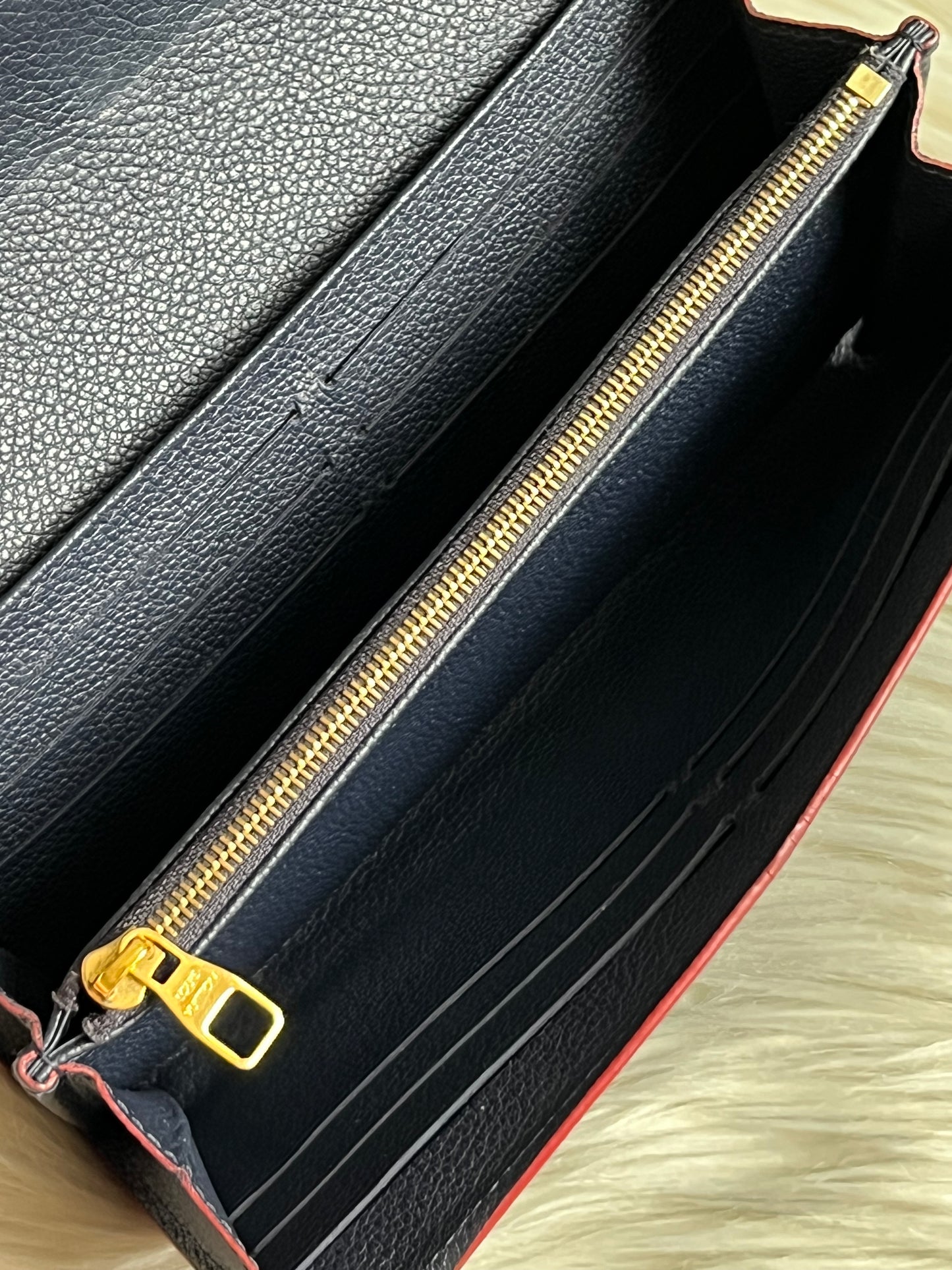 Louis Vuitton Monogram Empreinte Long Wallet