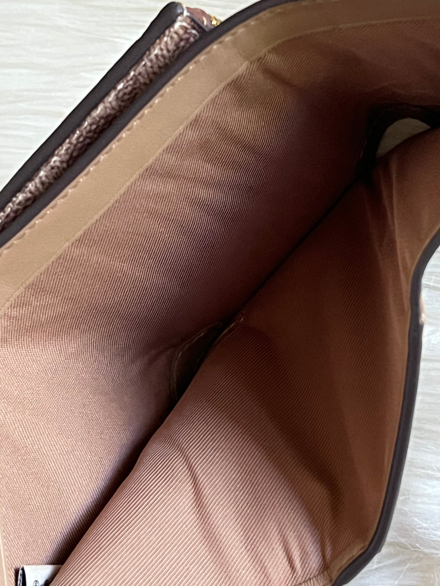 Coach Card Holder Wallet In Signature Canvas