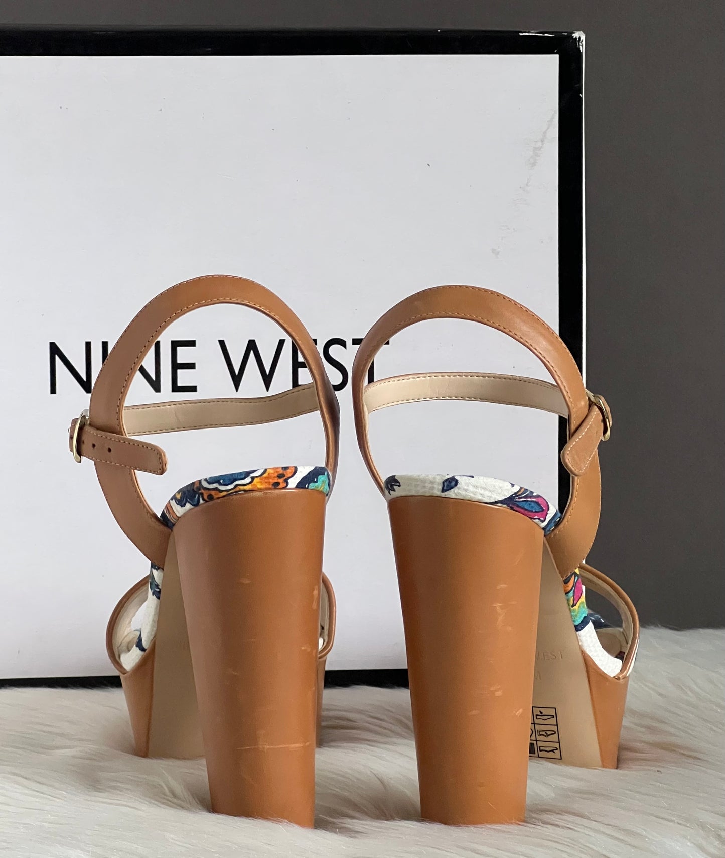 Nine West Carnation Platform Sandal
