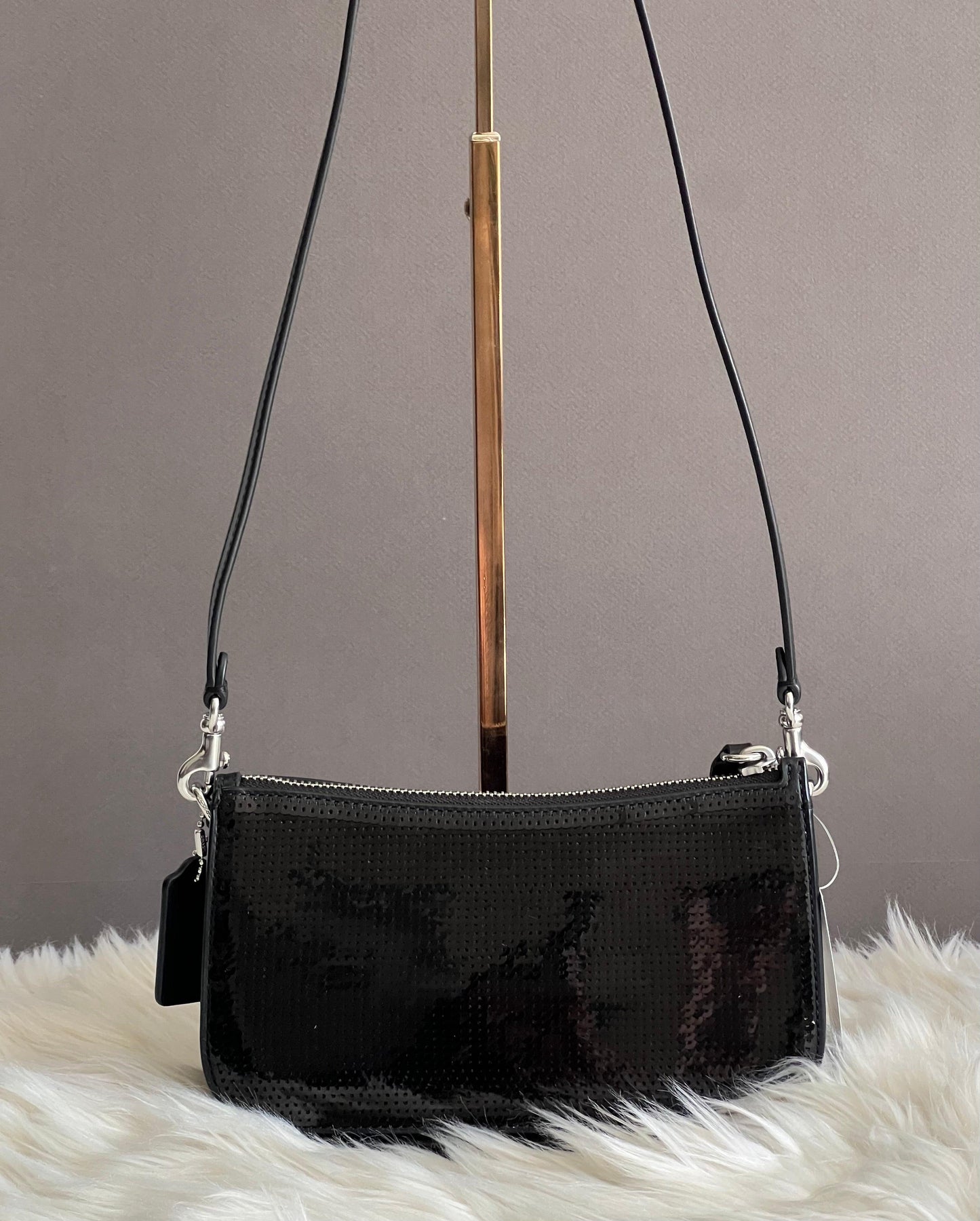 Coach Penn Shoulder Bag with Sequins