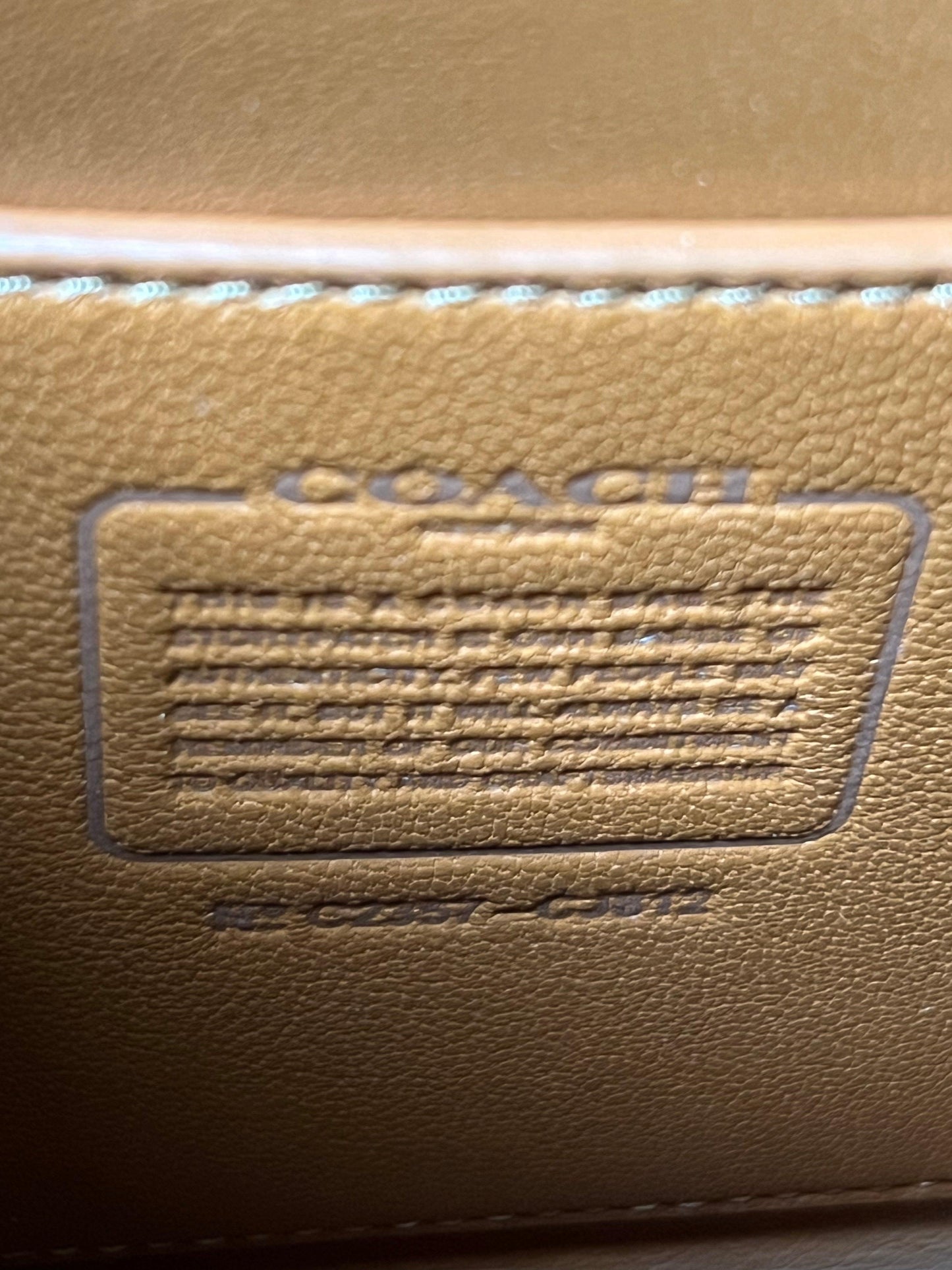 Coach Sammy Top Handle 21