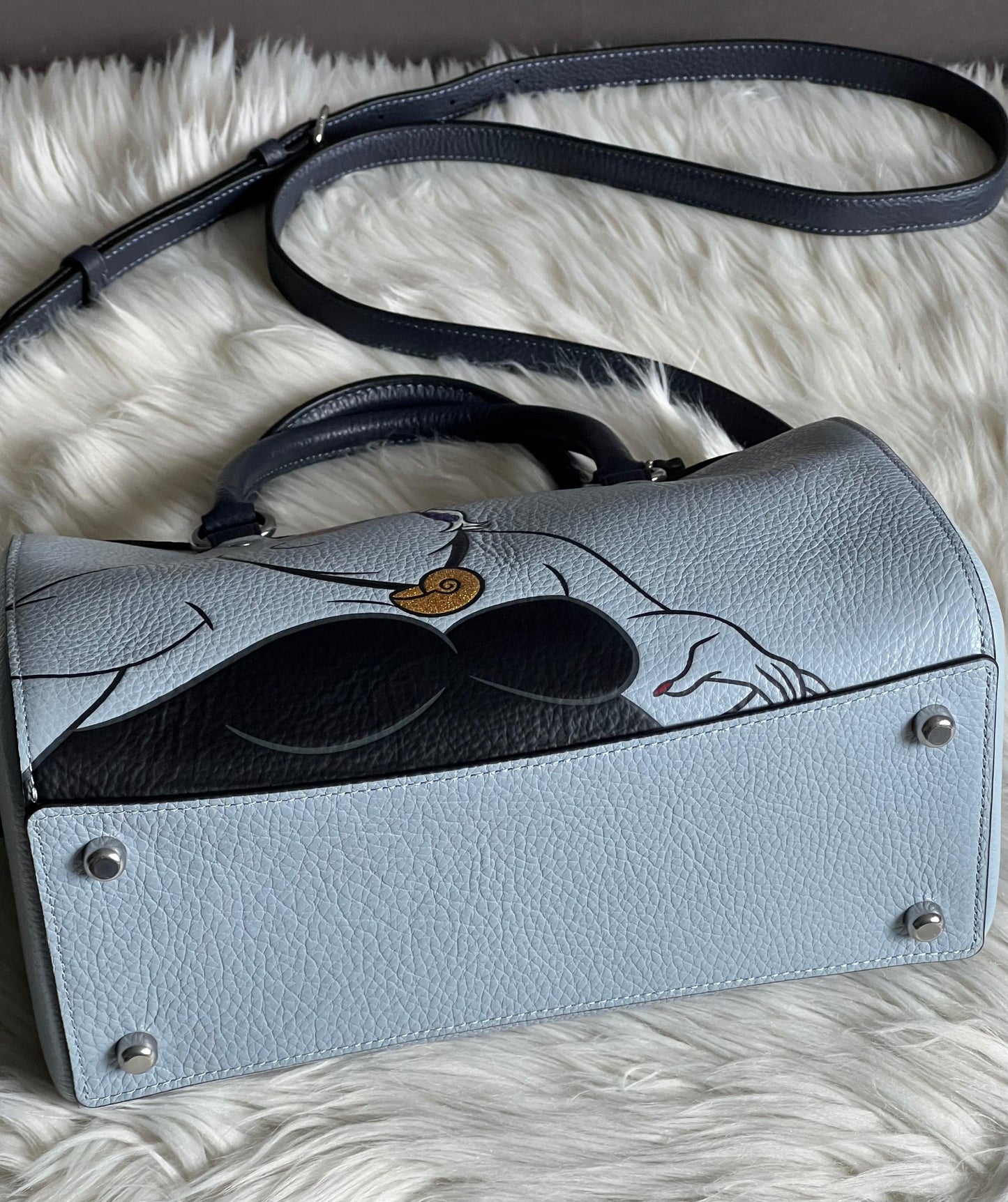 Disney X Coach Rowan Satchel with Ursula Motif