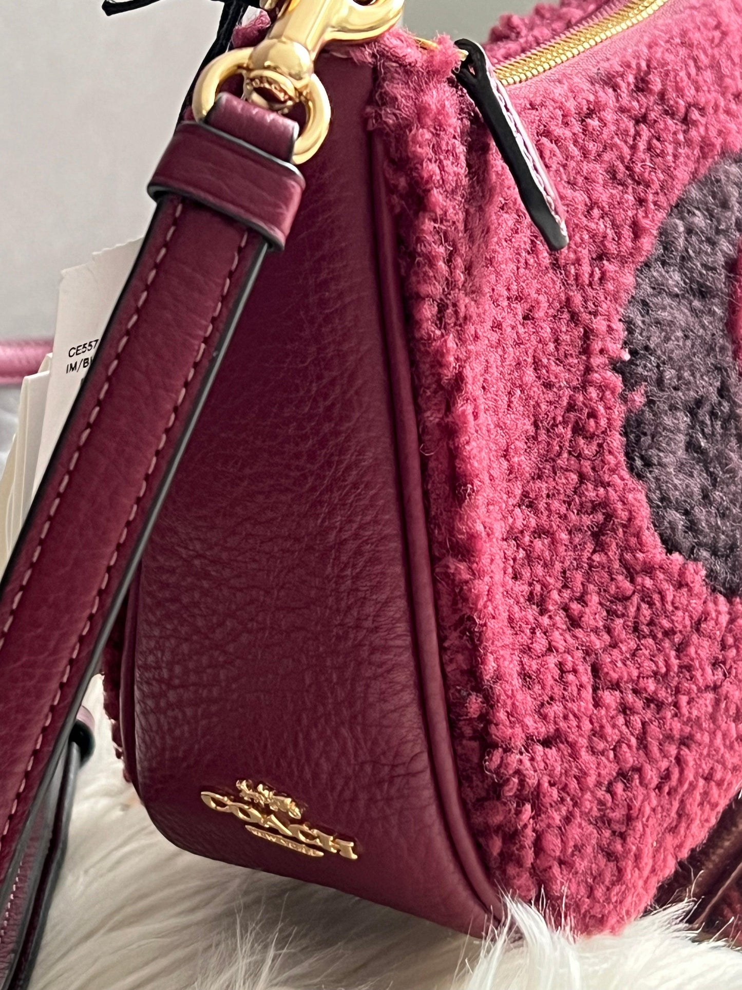Coach Teri Shoulder Bag with Coach Motif