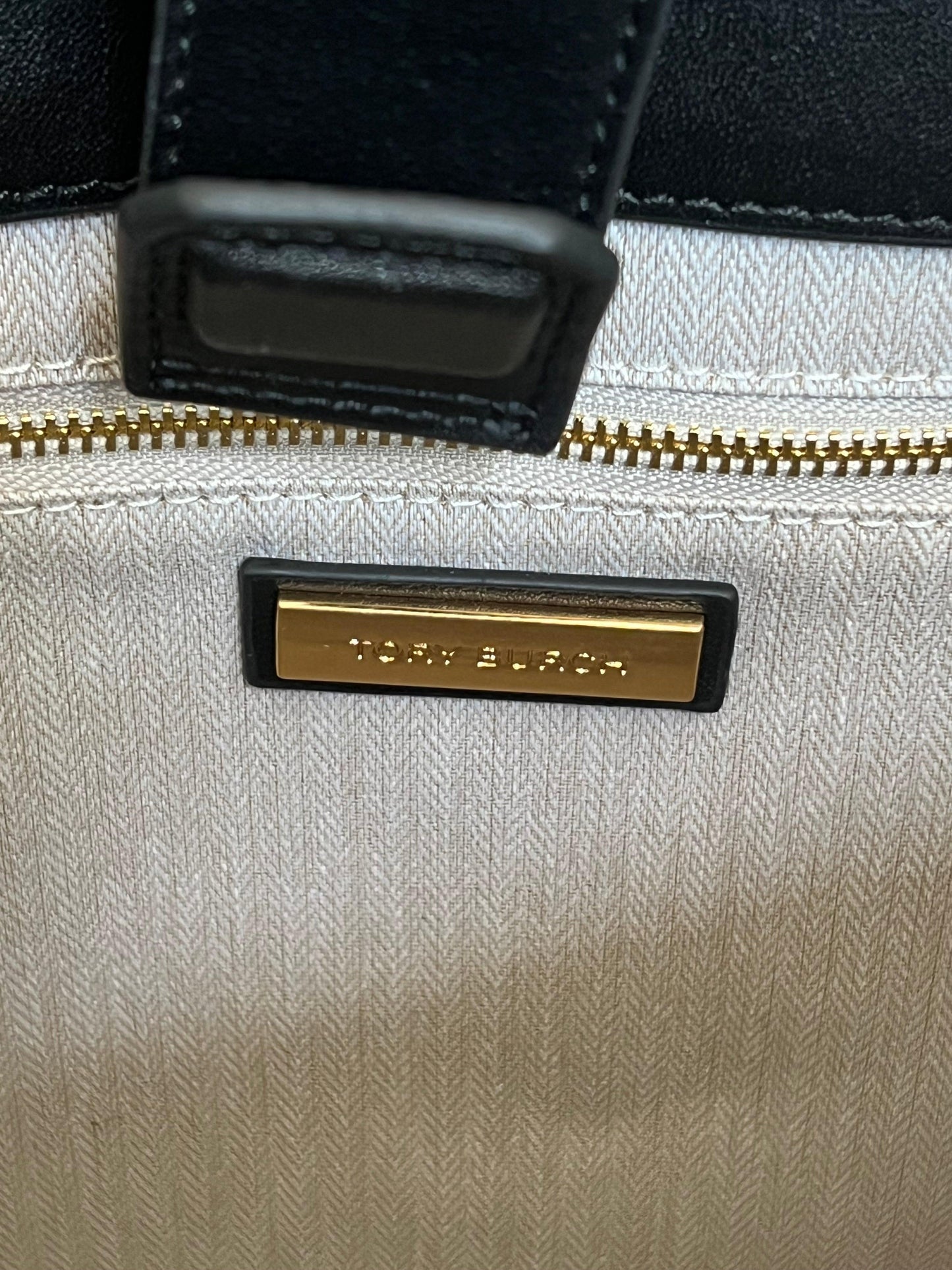 Tory Burch Fleming Leather Tote Bag