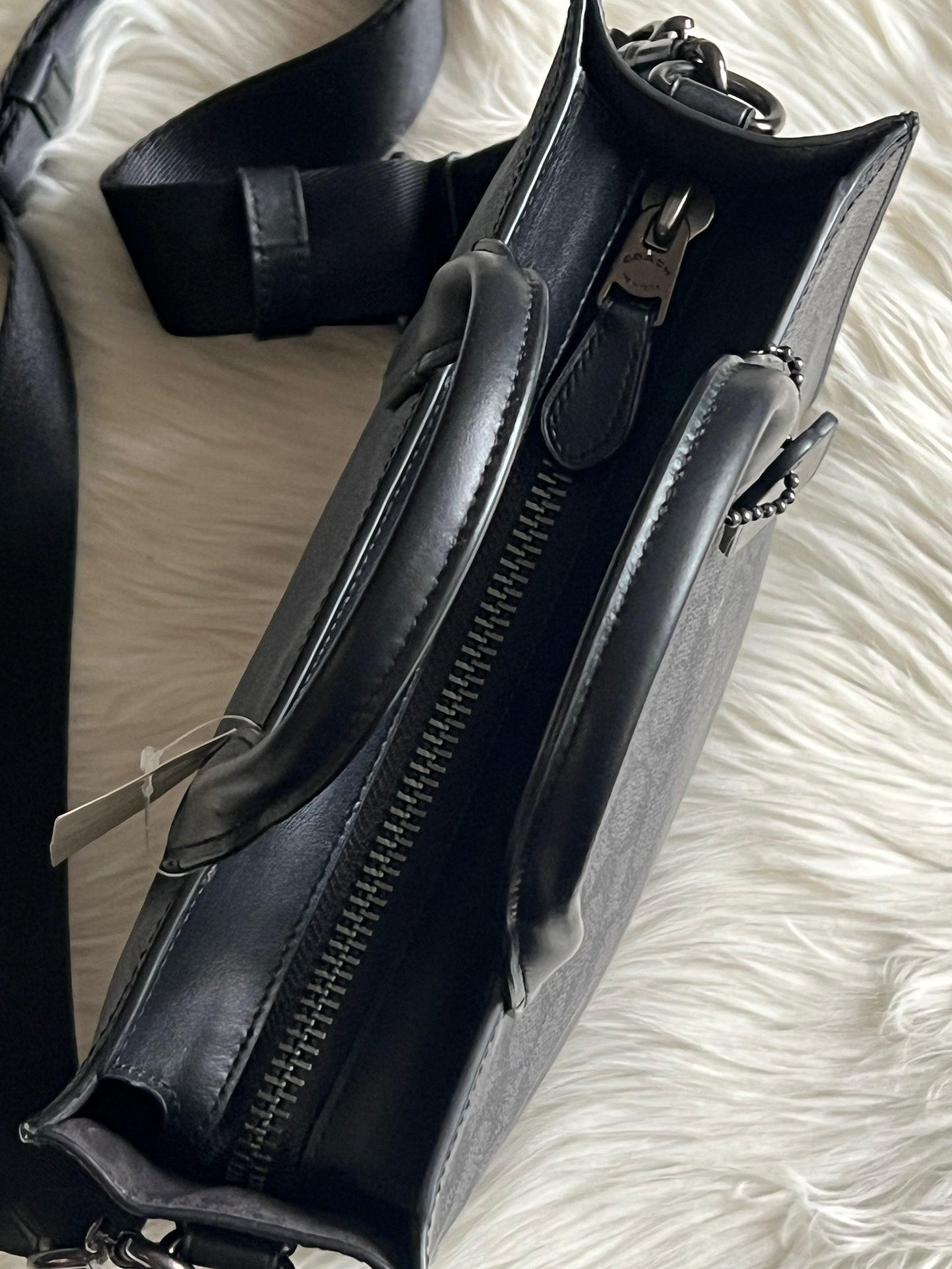 Coach Gotham Tall Tote 24 in Signature Canvas