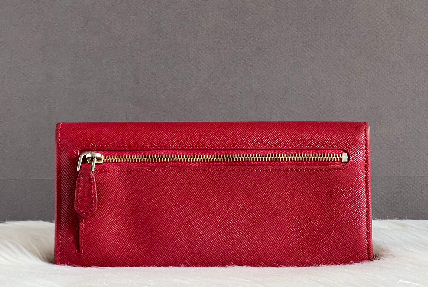 Prada Saffiano Long Wallet