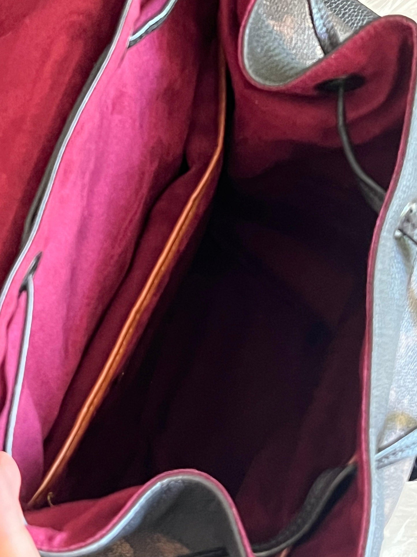 Coach Hitch Backpack with Horse and Carriage Print