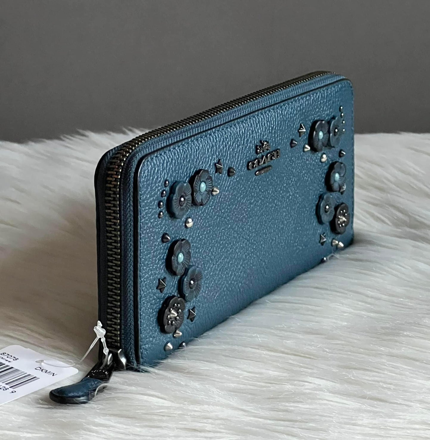 Coach Willow Floral Accordion Zip Wallet