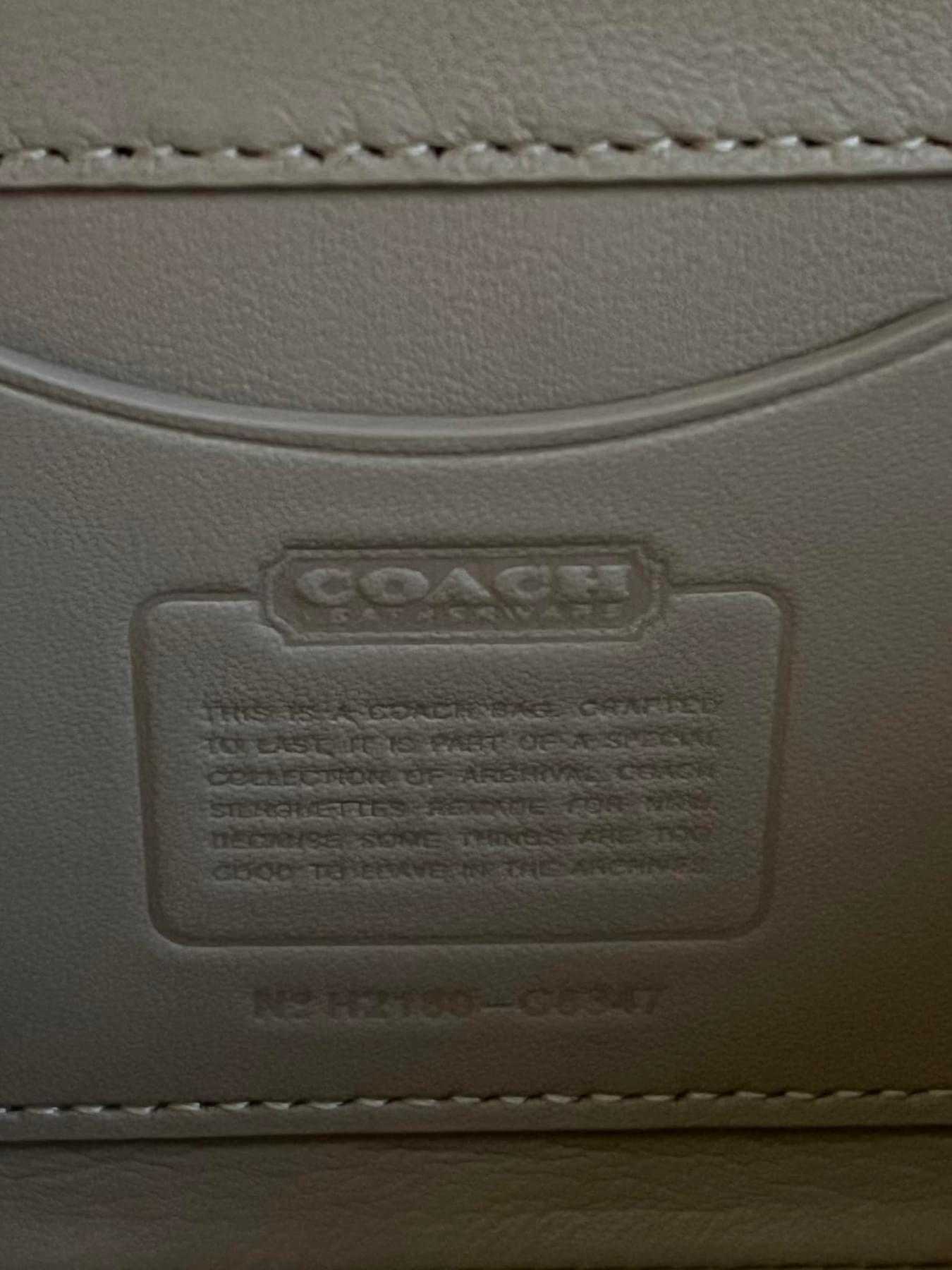 Coach Trail Bag with Quilting