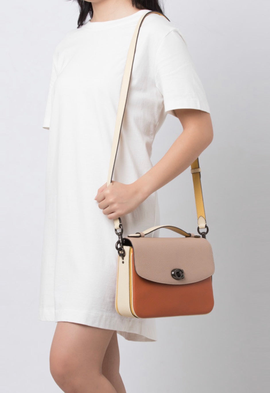 Coach Cassie Crossbody In Colorblock