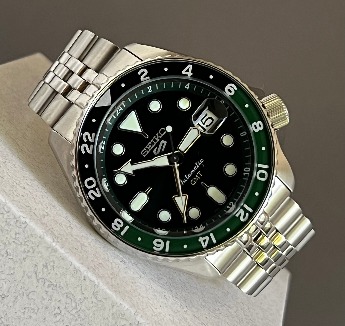 Seiko Men’s 5 Sports Automatic GMT Watch