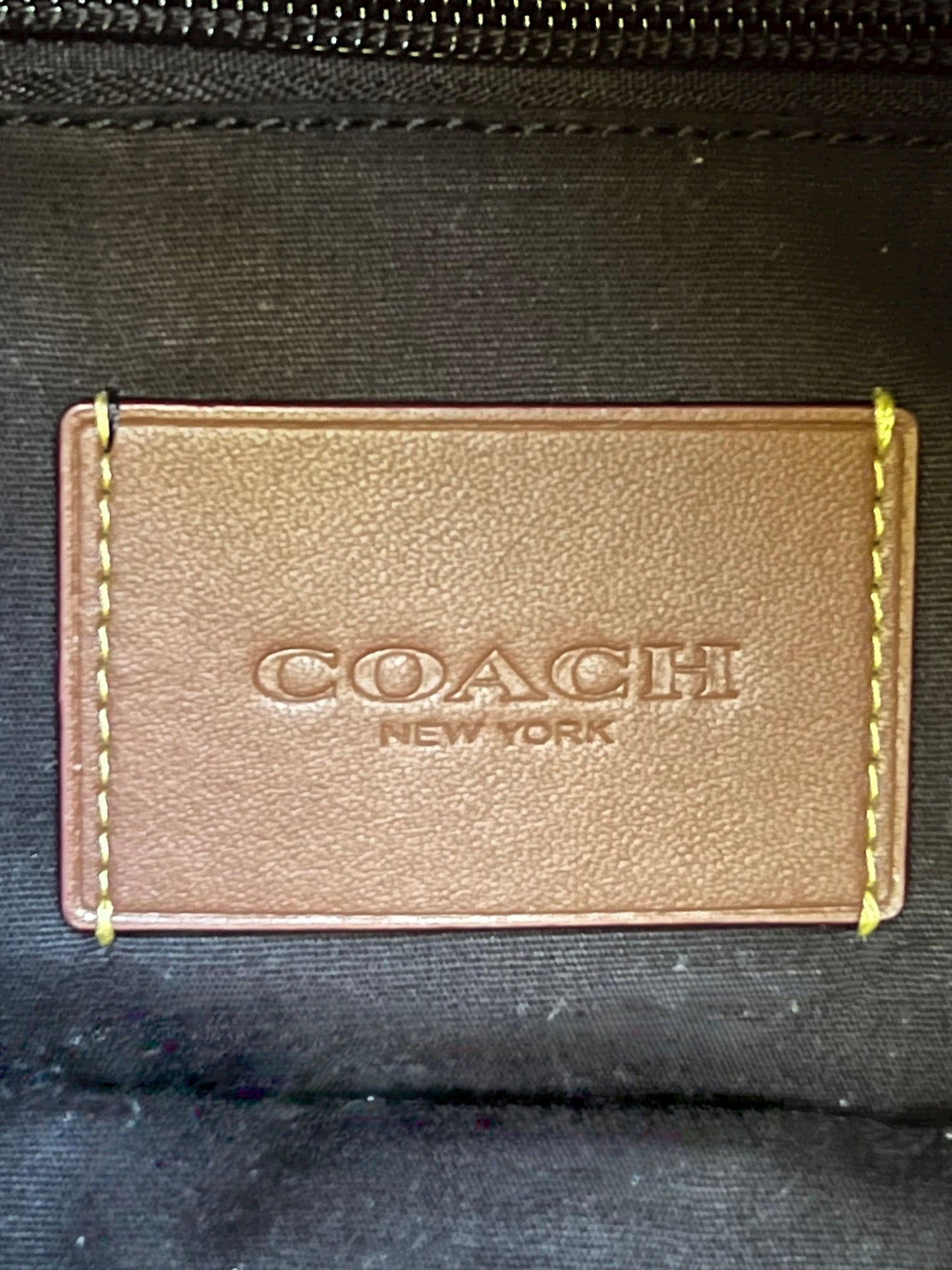 Coach Beck Roll Top Backpack in Signature Canvas