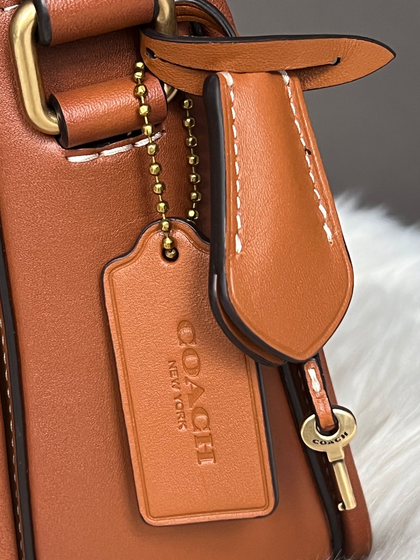 Coach Studio Shoulder Bag in Signature Jacquard with Penguin Motif