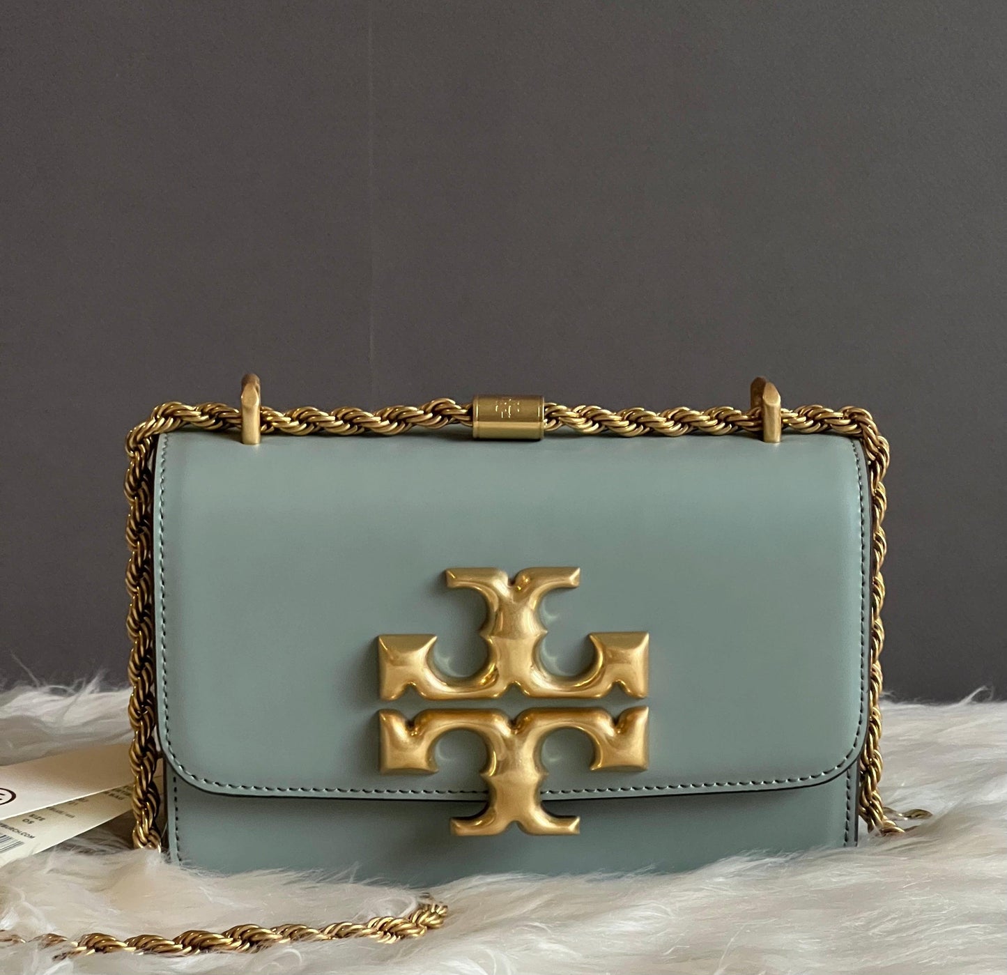 Tory Burch Eleanor Textured Small Convertible Shoulder Bag