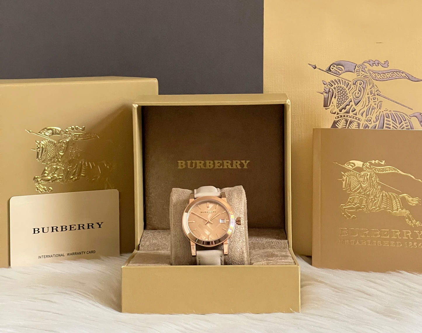 Burberry Women’s The City Rose Gold-Tone